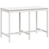 Image de vidaXL - Tuintafel - 159,5x82,5x110 - cm - massief - grenenhout - wit