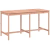 Image de vidaXL - Tuintafel - 203,5x90x110 - cm - massief - douglashout