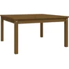 Image de vidaXL - Tuintafel - 82,5x82,5x45 - cm - massief - grenenhout - honingbruin