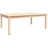 Image de vidaXL - Tuintafel - 121x82,5x45 - cm - massief - grenenhout