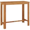 Image de vidaXL - Tuinbartafel - 120x60x105 - cm - massief - acaciahout