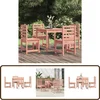 Image de vidaXL - 5-delige - Tuinset - massief - douglashout