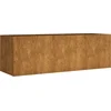 Image de vidaXL - Plantenbak - verhoogd - 120x40x40 - cm - cortenstaal