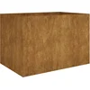 Image de vidaXL - Plantenbak - verhoogd - 120x80x80 - cm - cortenstaal