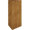 Image de vidaXL - Plantenbak - 40x34,5x75 - cm - cortenstaal
