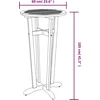 Image de vidaXL - 5-delige - Tuinbarset - massief - acaciahout