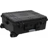 Image de vidaXL - Flightcase - op - wieltjes - 63x50x23 - cm - PP - zwart