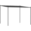 Image de vidaXL - Prieel - 3x3 - m - 180 - g/m² - stof - en - staal - antracietkleurig