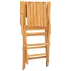 Image de vidaXL - Tuinstoelen - inklapbaar - 6 - st - 55x61x90 - cm - massief - teakhout