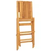 Image de vidaXL - Tuinstoelen - inklapbaar - 6 - st - 47x62x90 - cm - massief - teakhout