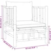 Image de vidaXL - 8-delige - Loungeset - met - kussens - bamboe - donkergrijs