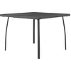 Image de vidaXL - Tuintafel - 100x100x72 - cm - staalgaas - antracietkleurig