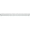 Image de vidaXL - Draadgaashek - met - grondankers - 1,4x25 - m - groen