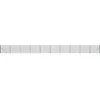 Image de vidaXL - Draadgaashek - met - grondankers - 2,2x25 - m - groen