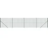 Image de vidaXL - Draadgaashek - met - grondankers - 2,2x10 - m - groen