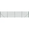 Image de vidaXL - Draadgaashek - met - flens - 1,8x10 - m - groen