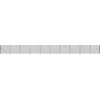 Image de vidaXL - Draadgaashek - met - flens - 1,6x25 - m - groen