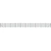 Image de vidaXL - Draadgaashek - met - flens - 2,2x25 - m - groen