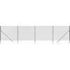 Image de vidaXL - Draadgaashek - 1,4x10 - m - gegalvaniseerd - staal - antracietkleurig