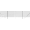 Image de vidaXL - Draadgaashek - 1,6x10 - m - gegalvaniseerd - staal - antracietkleurig