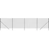 Image de vidaXL - Draadgaashek - 1,8x10 - m - gegalvaniseerd - staal - antracietkleurig