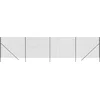 Image de vidaXL - Draadgaashek - 2,2x10 - m - gegalvaniseerd - staal - antracietkleurig
