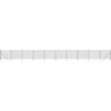 Image de vidaXL - Draadgaashek - 2x25 - m - gegalvaniseerd - staal - antracietkleur
