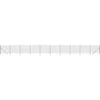Image de vidaXL - Draadgaashek - 2x25 - m - gegalvaniseerd - staal - antracietkleur