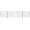 Image de vidaXL - Draadgaashek - 1,6x10 - m - gegalvaniseerd - staal - antracietkleurig