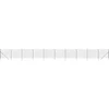 Image de vidaXL - Draadgaashek - 2,2x25 - m - gegalvaniseerd - staal - antracietkleur