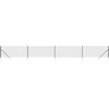 Image de vidaXL - Draadgaashek - met - grondankers - 1x10 - m - antracietkleurig