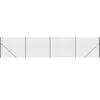 Image de vidaXL - Draadgaashek - met - grondankers - 1,4x10 - m - antracietkleurig