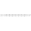 Image de vidaXL - Draadgaashek - met - grondankers - 1,6x25 - m - antracietkleurig