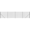 Image de vidaXL - Draadgaashek - met - flens - 1,6x10 - m - antracietkleurig