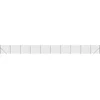 Image de vidaXL - Draadgaashek - met - flens - 2x25 - m - antracietkleurig