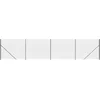 Image de vidaXL - Draadgaashek - met - flens - 1,4x10 - m - antracietkleurig