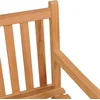 Image de vidaXL - 4-delige - Tuinset - massief - teakhout