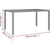 Image de vidaXL - 5-delige - Tuinset - met - kussens - poly - rattan - grijs