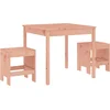 Image de vidaXL - 3-delige - Bistroset - massief - douglashout