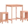 Image de vidaXL - 3-delige - Tuinbarset - massief - douglashout