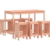 Image de vidaXL - 7-delige - Tuinset - massief - douglashout