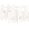 Image de vidaXL - 7-delige - Barset - massief - grenenhout - wit