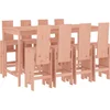 Image de vidaXL - 9-delige - Tuinset - massief - douglashout