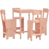 Image de vidaXL - 5-delige - Tuinset - massief - douglashout