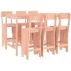 Image de vidaXL - 7-delige - Tuinset - massief - douglashout