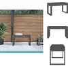 Image de vidaXL - Tuinbank - 80x38x45 - cm - massief - grenenhout - grijs