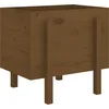 Image de vidaXL - 810552 - - Plantenbak - 62x50x57 - cm - massief - grenenhout - honingbruin