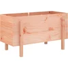 Image de vidaXL - Plantenbak - verhoogd - 101x50x57 - cm - massief - douglashout