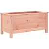 Image de vidaXL - Plantenbak - 82,5x40x39 - cm - massief - douglashout