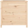 Image de vidaXL - Plantenbak - 82,5x40x78 - cm - massief - grenenhout